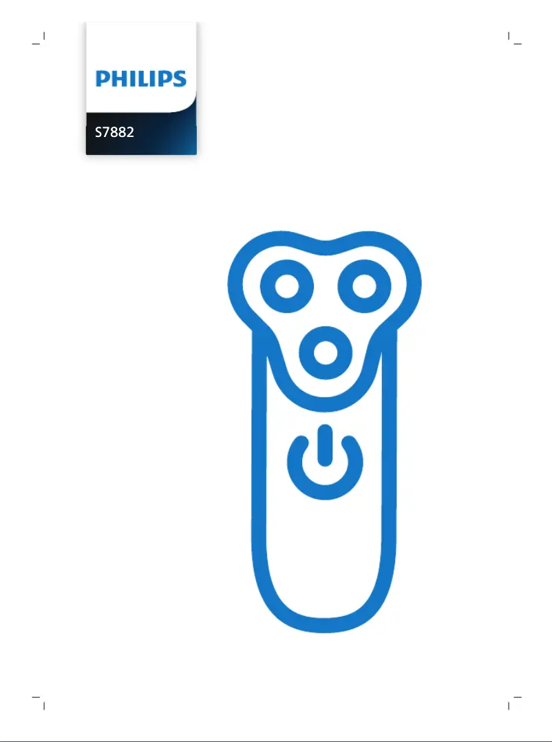 Page n°1 - Manuel utilisateur Philips Shaver Series 7000 S7882