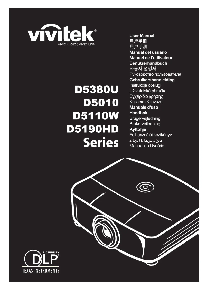 Image de la première page du manuel de l'appareil D5190HD