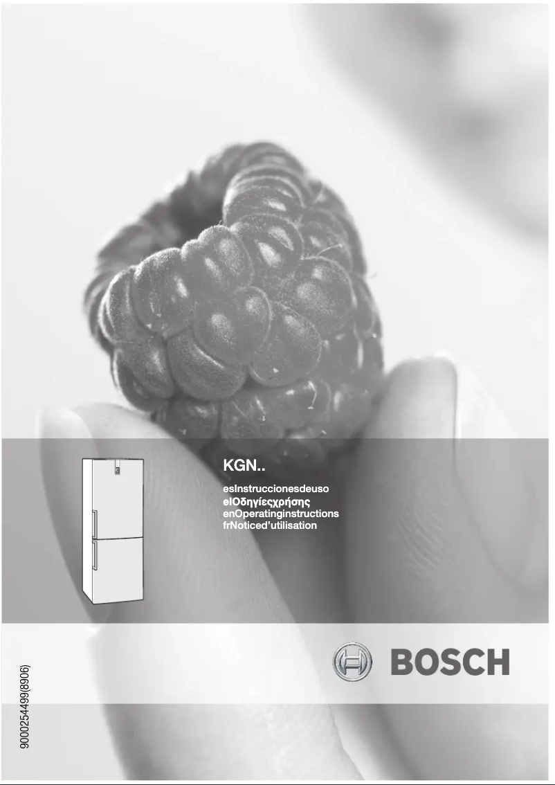Page n°1 - Manuel utilisateur Bosch KGN 49P74