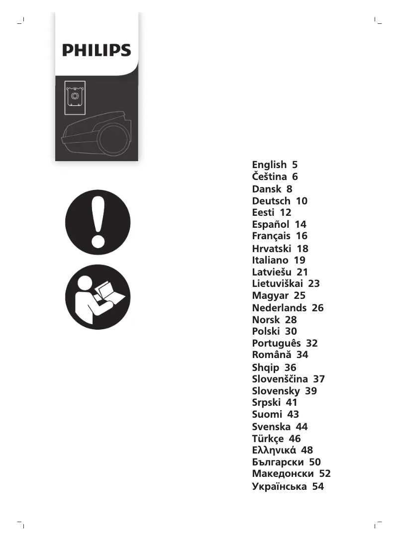Página 1 del manual Manual de usuario Philips 6000 Series XD6142