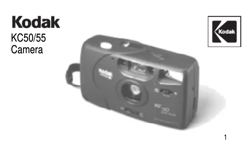 Image de la première page du manuel de l'appareil KC55