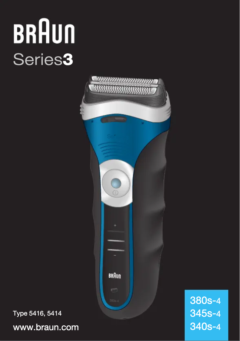Page 1 de la notice Manuel utilisateur Braun 3-340S