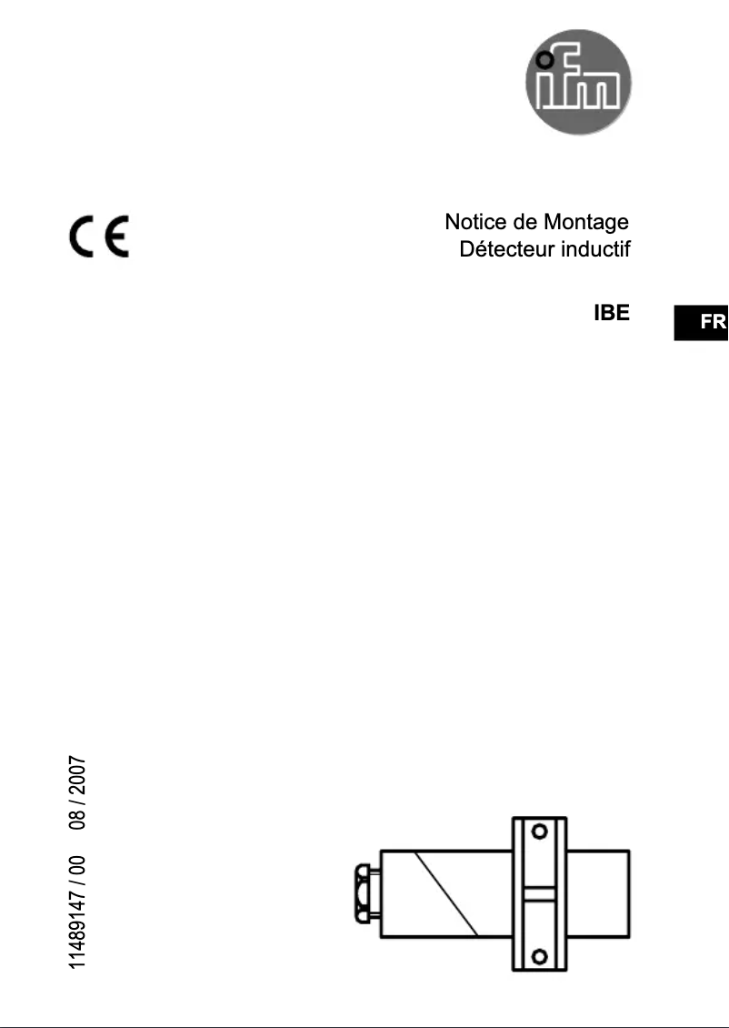 Image de la première page du manuel de l'appareil IB5133
