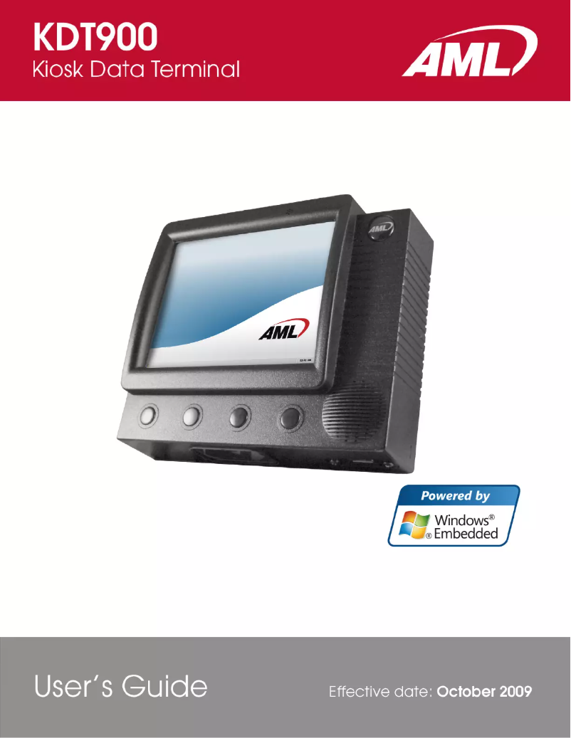 Image de la première page du manuel de l'appareil KDT900