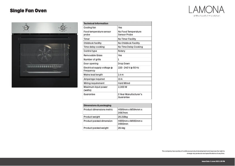 Image de la première page du manuel de l'appareil LAM3451