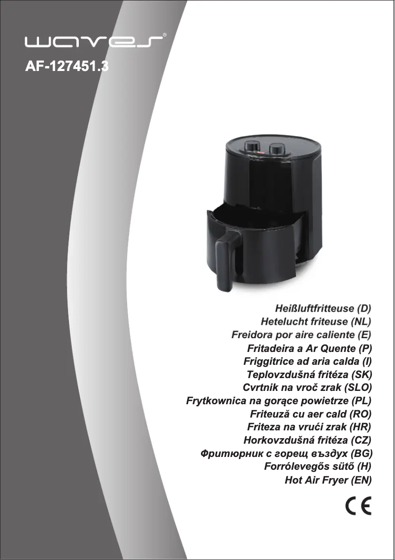 Image de la première page du manuel de l'appareil AF-127451.3