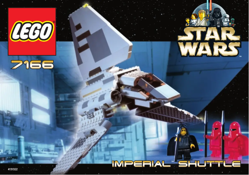 Page 1 de la notice Manuel utilisateur Lego Star Wars 7166