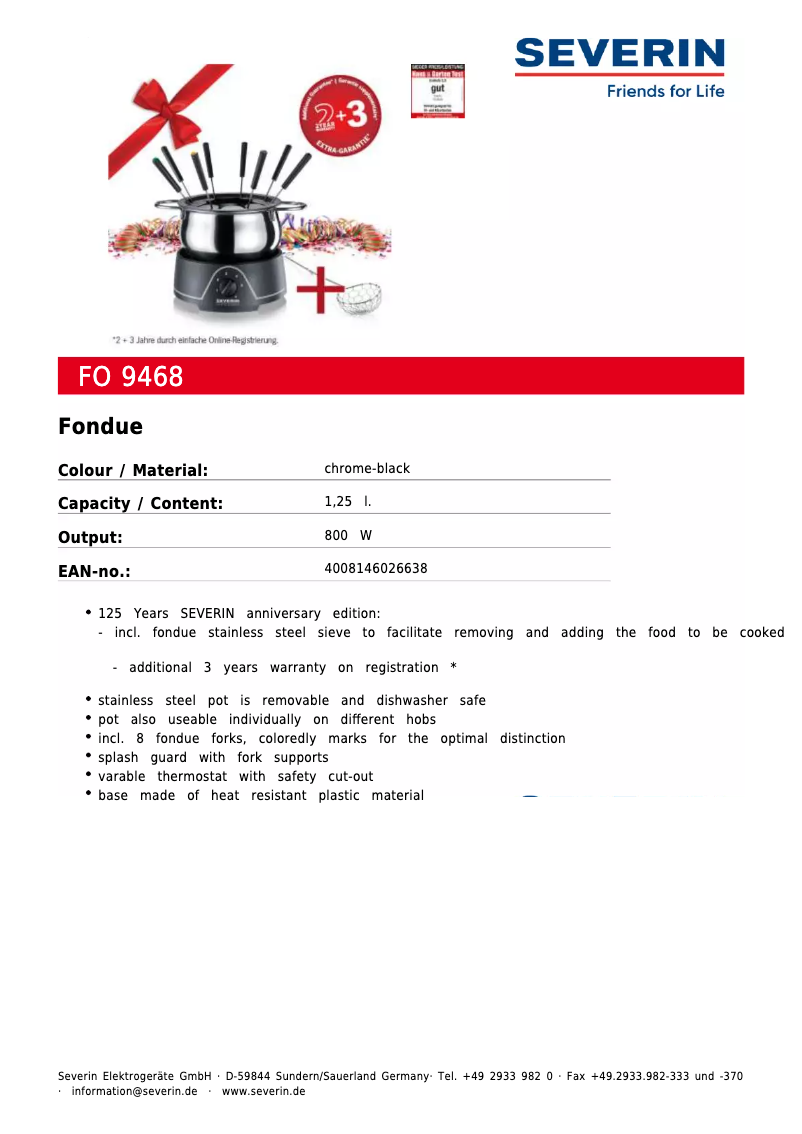 Image de la première page du manuel de l'appareil FO 9468