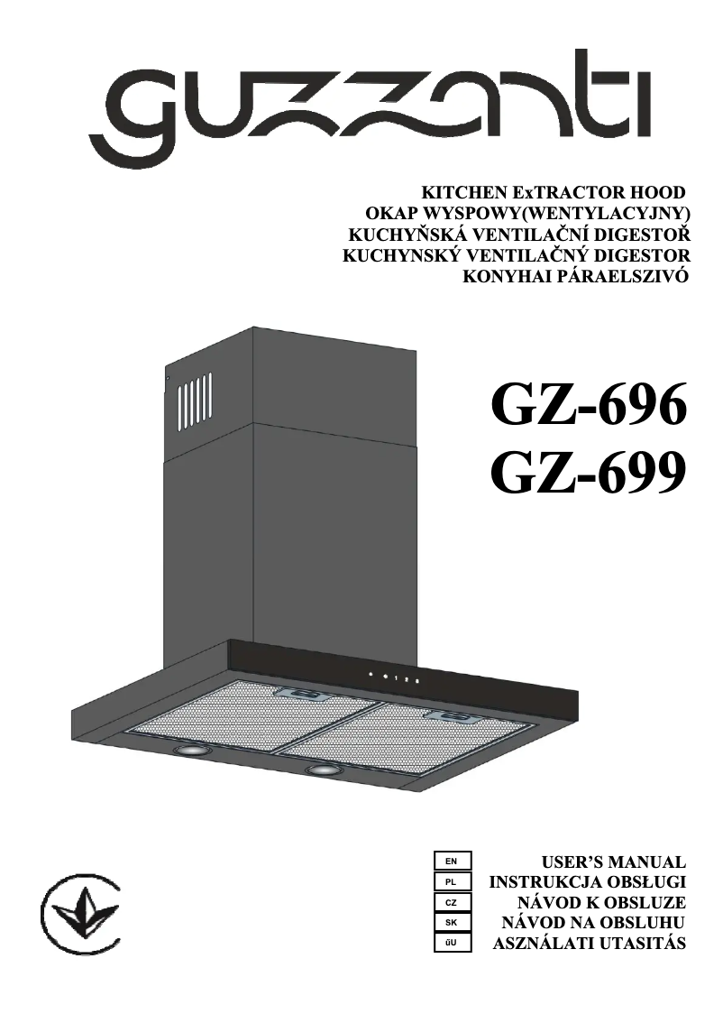 Page 1 de la notice Manuel utilisateur Guzzanti GZ 696B