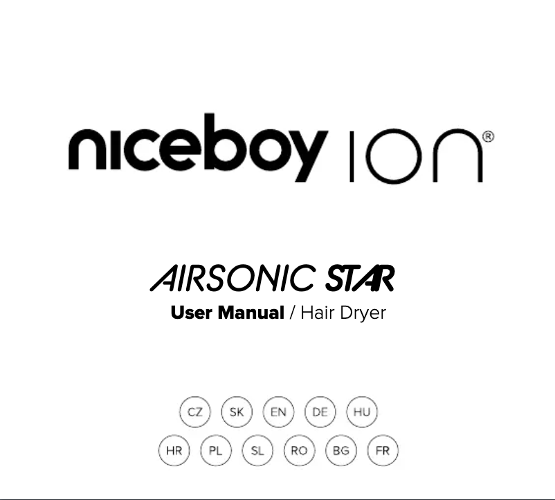 Page 1 de la notice Manuel utilisateur Niceboy ION AirSonic STAR