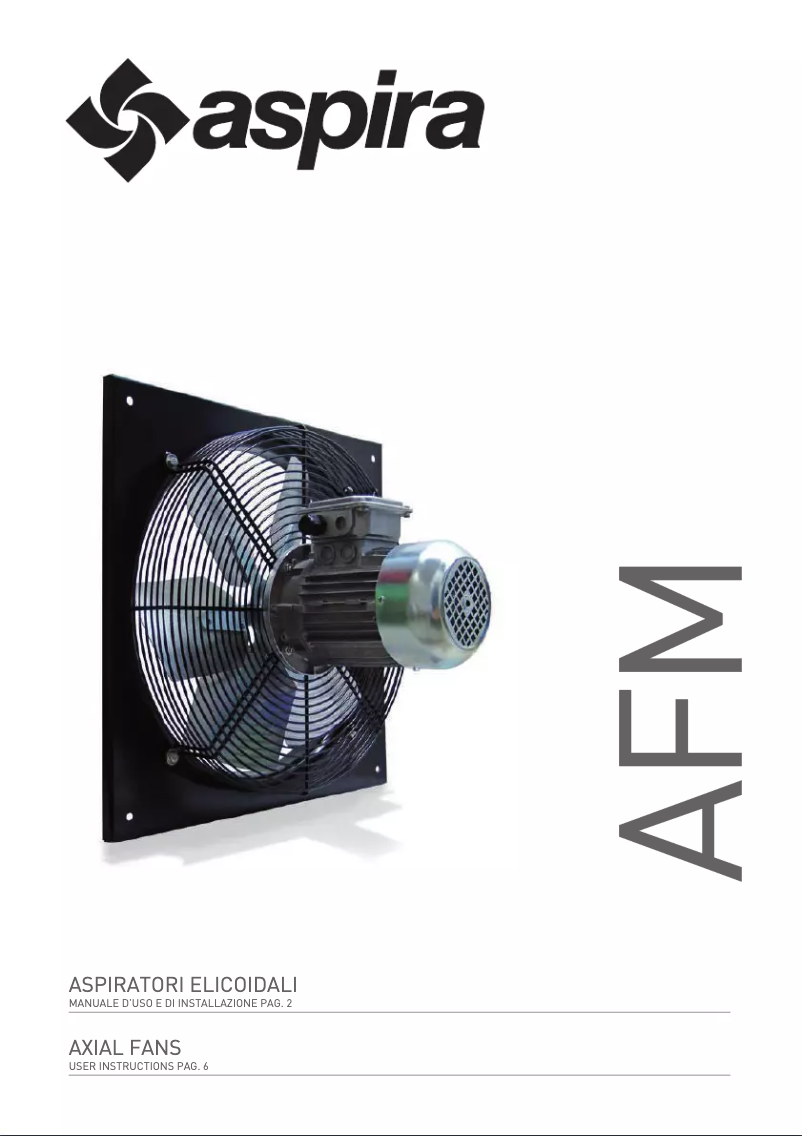 Página 1 del manual Manual de usuario Fantini Cosmi AFM