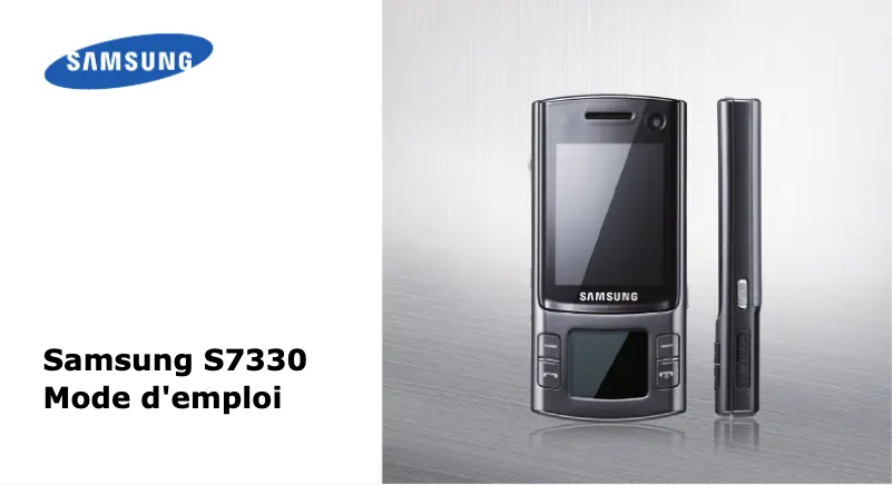 Page n°1 - Manuel utilisateur Samsung GT-S7330