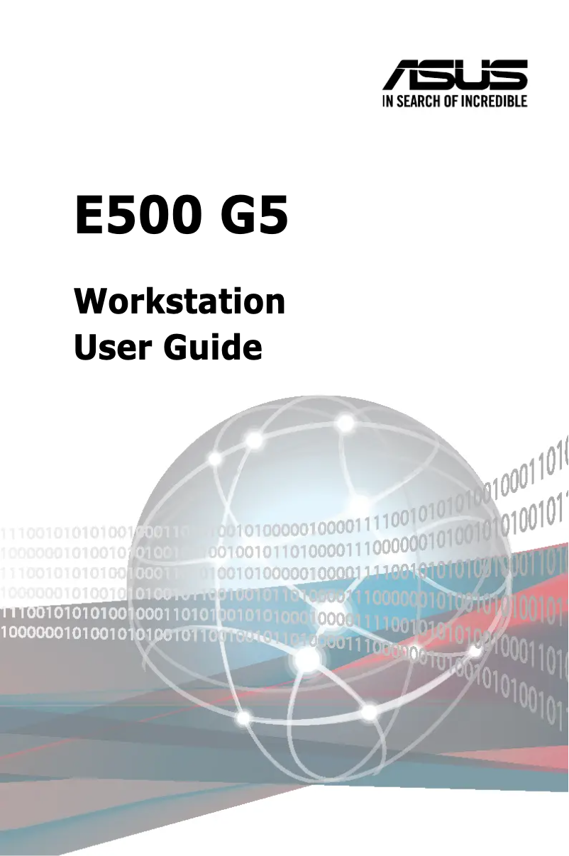 Page 1 de la notice Manuel utilisateur Asus WS690T