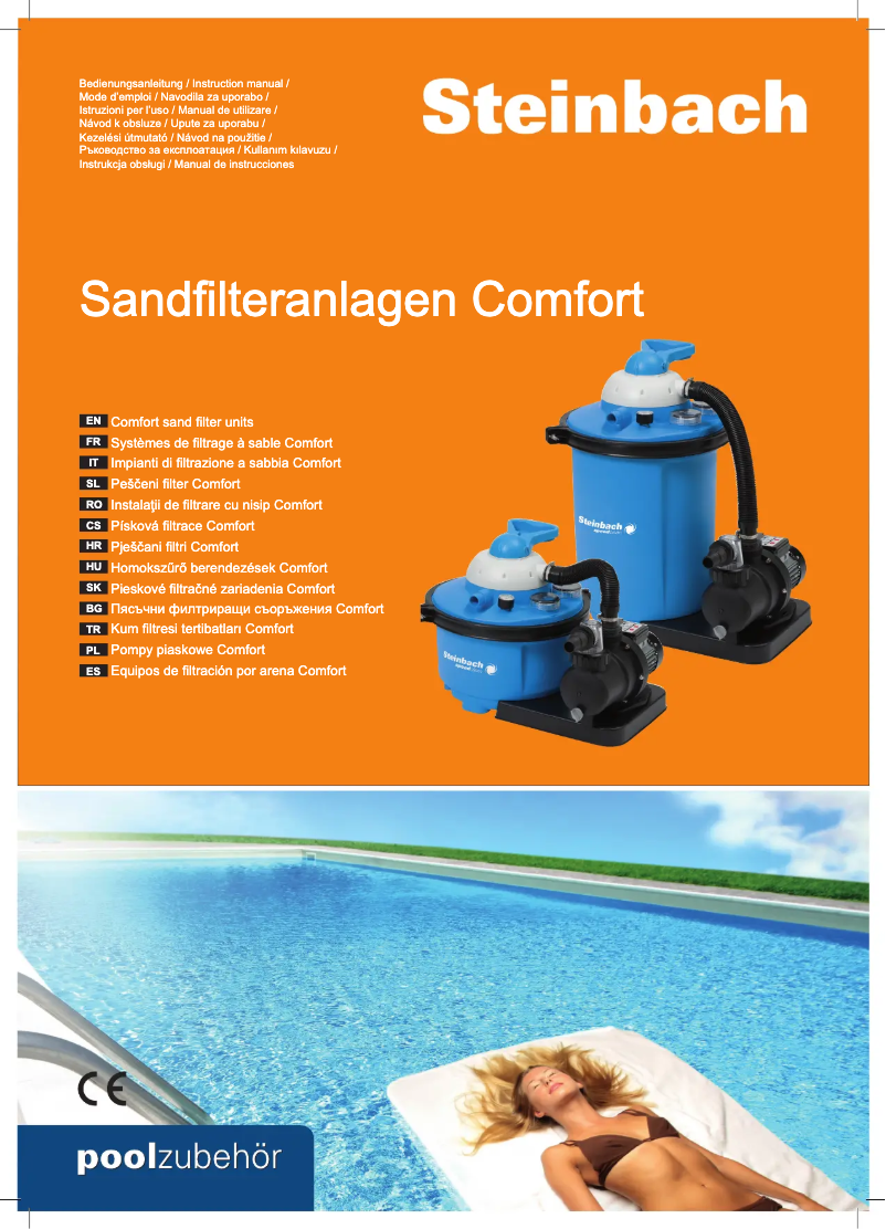 Image de la première page du manuel de l'appareil Comfort 50