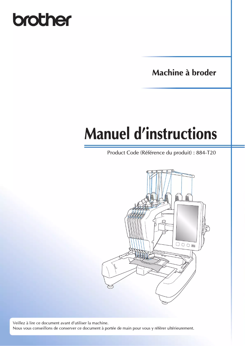 Image de la première page du manuel de l'appareil PR670E