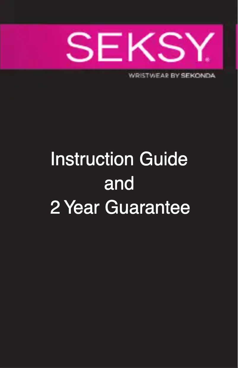 Image de la première page du manuel de l'appareil Eclipse 2077.37