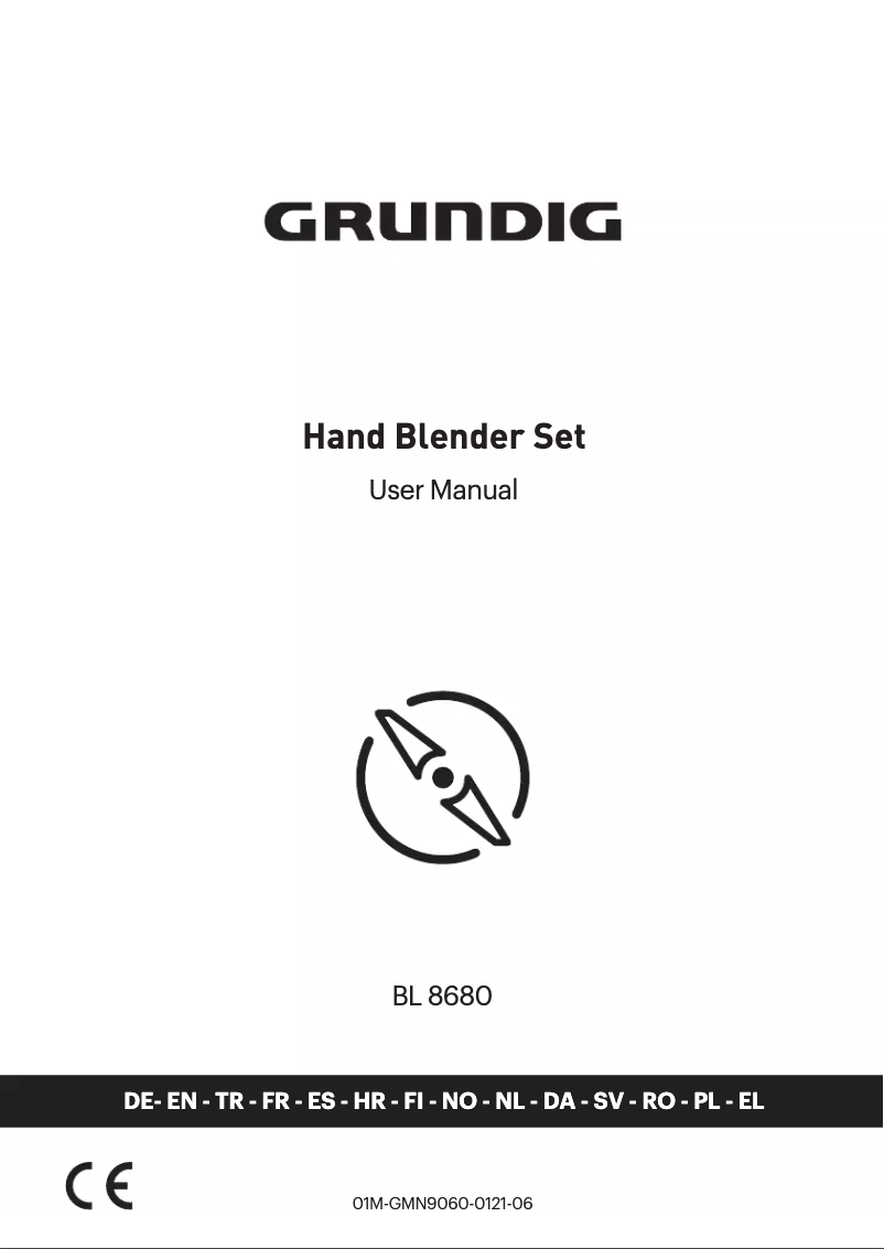 Page 1 de la notice Manuel utilisateur Grundig BL 8680