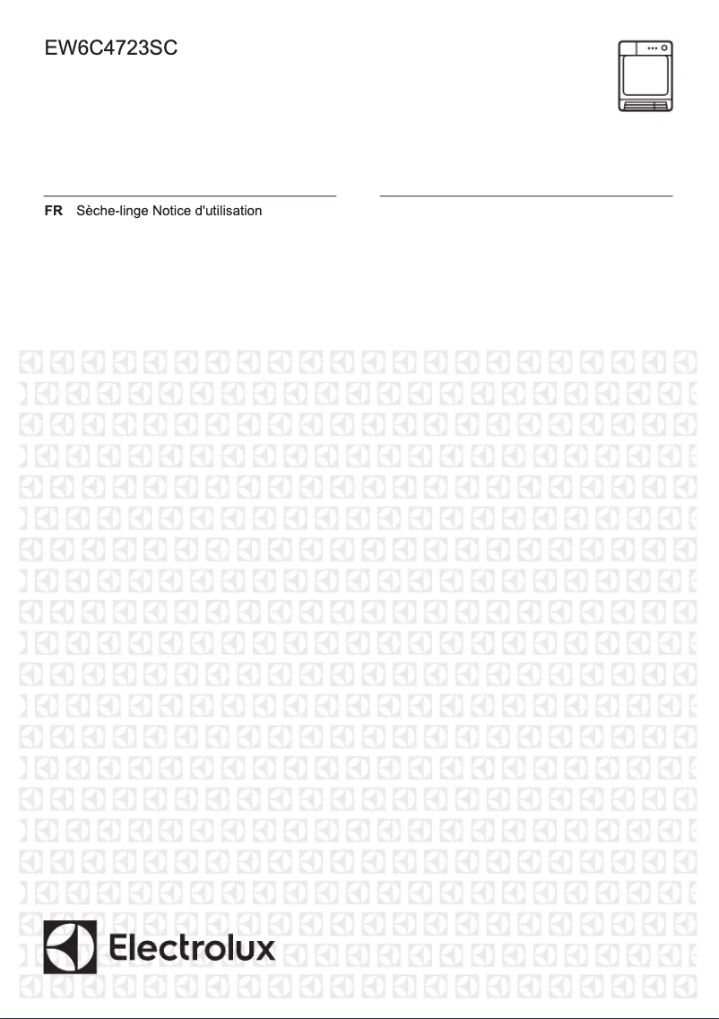 Page 1 de la notice Manuel utilisateur Electrolux EW6C4723SC