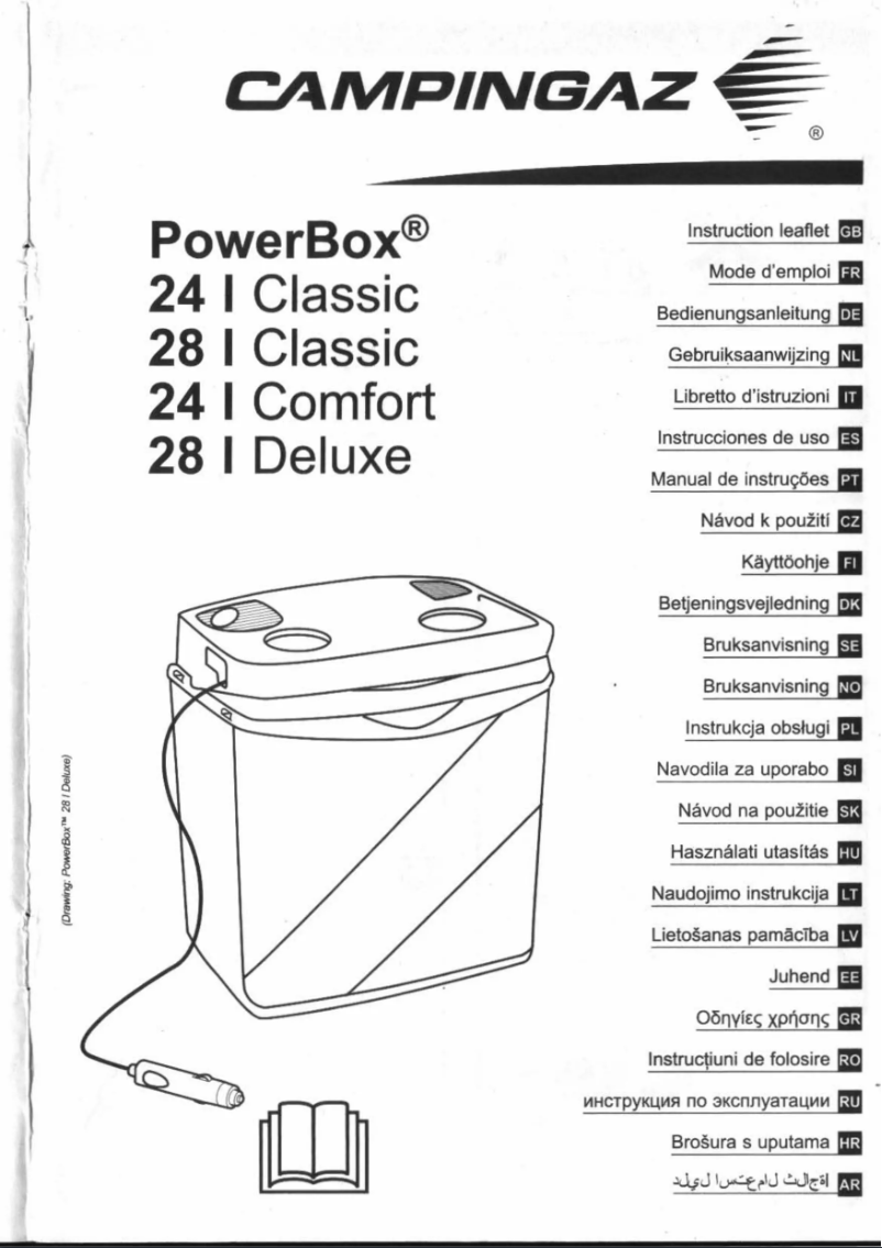 Page n°1 - Manuel utilisateur Campingaz PowerBox 28l Classic