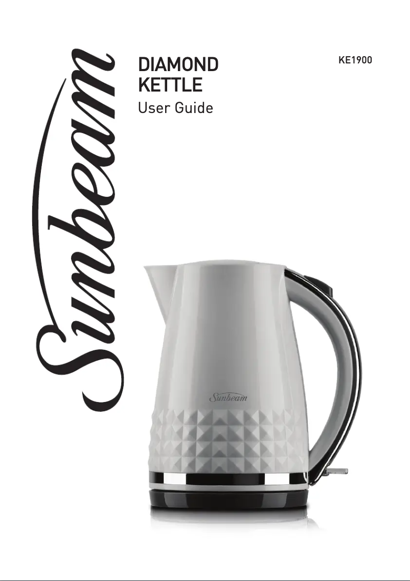 Image de la première page du manuel de l'appareil Diamond KE1900K