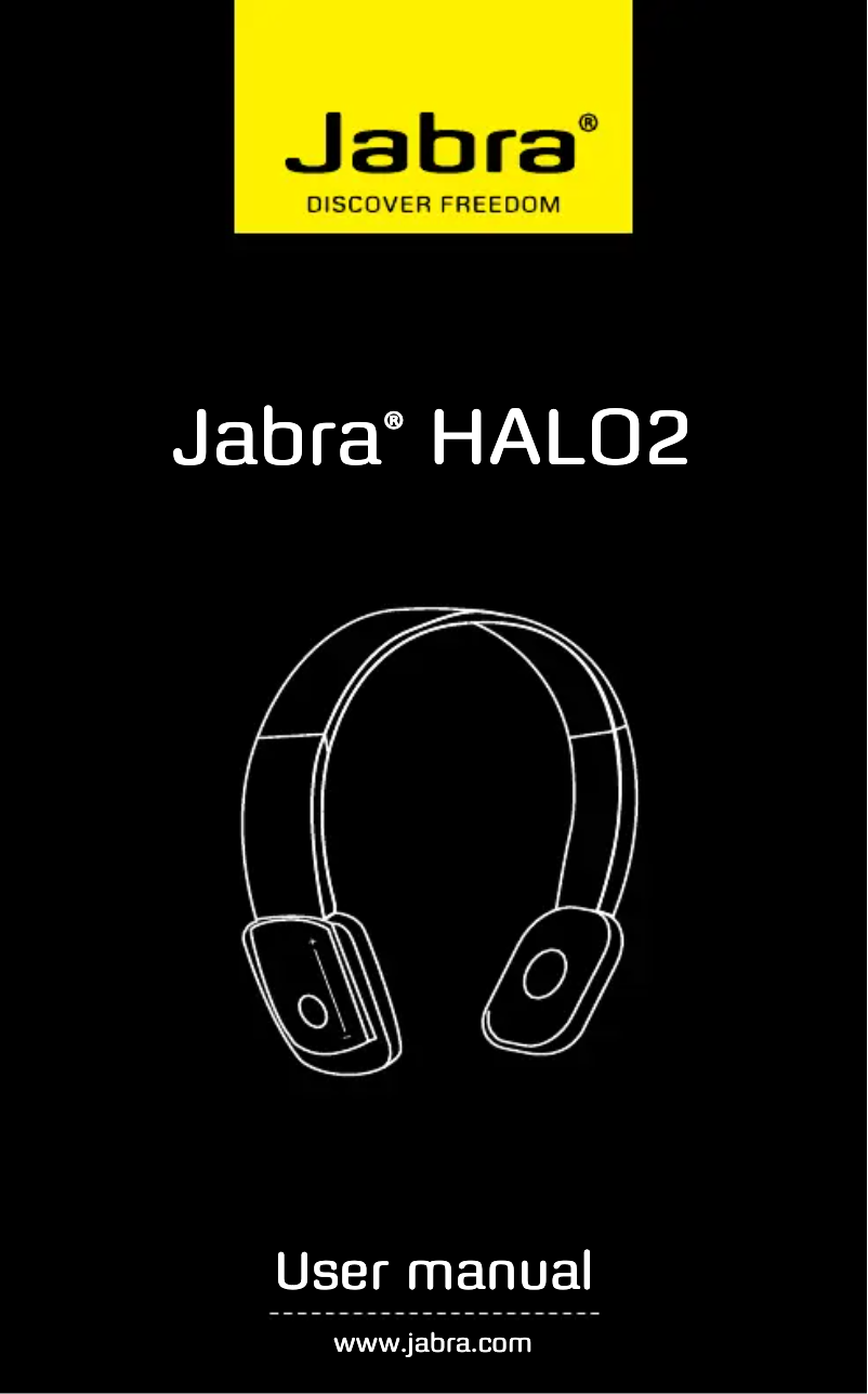 Image de la première page du manuel de l'appareil Halo 2