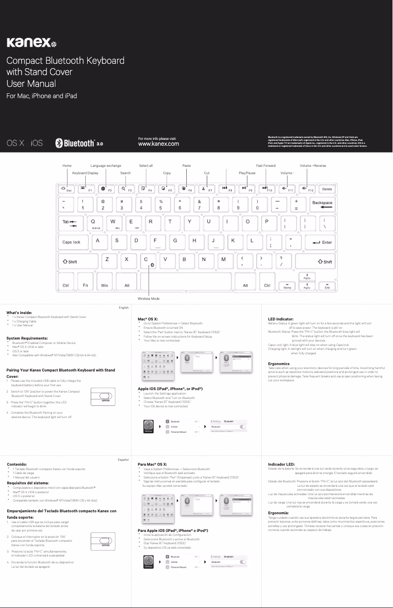 Image de la première page du manuel de l'appareil EasySync