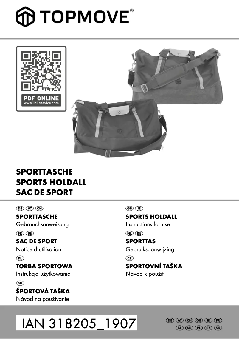 Image de la première page du manuel de l'appareil IAN 318205