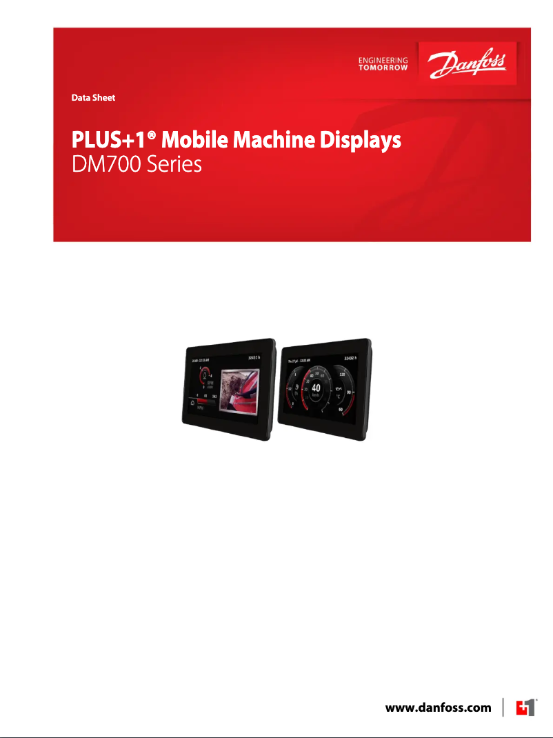 Image de la première page du manuel de l'appareil DM700