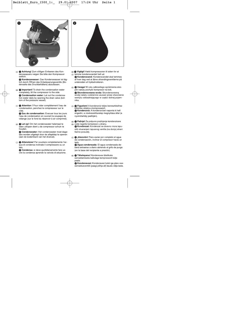 Page 1 de la notice Manuel utilisateur Global GK 210/24