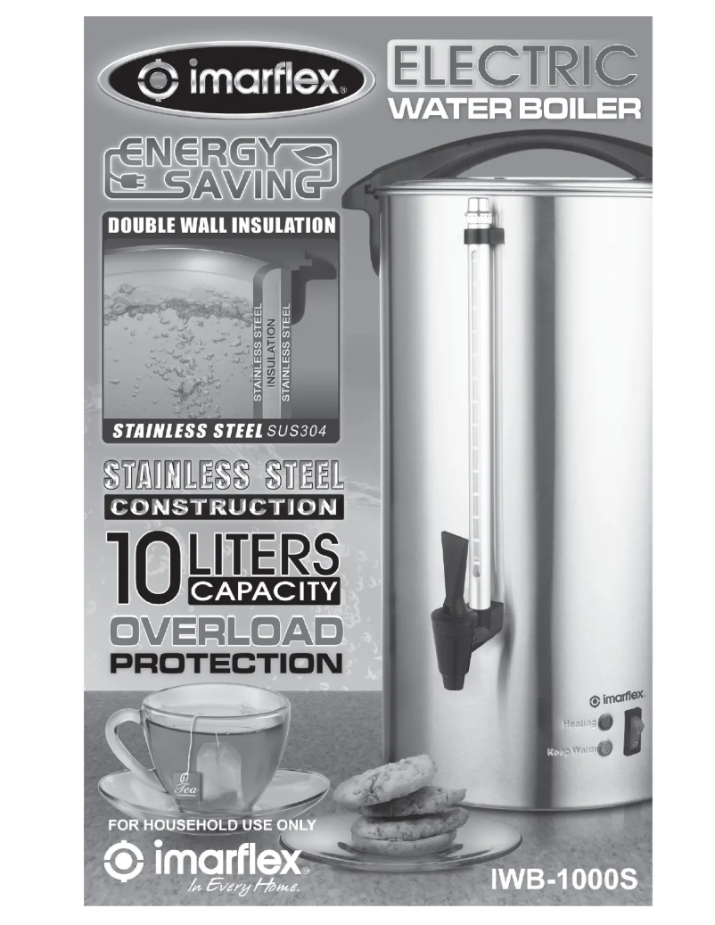 Image de la première page du manuel de l'appareil IWB-1000S