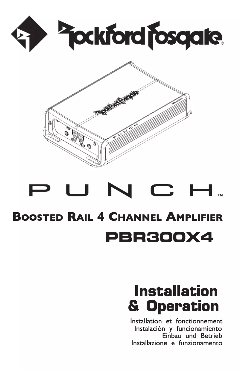 Image de la première page du manuel de l'appareil Power TMS6RG
