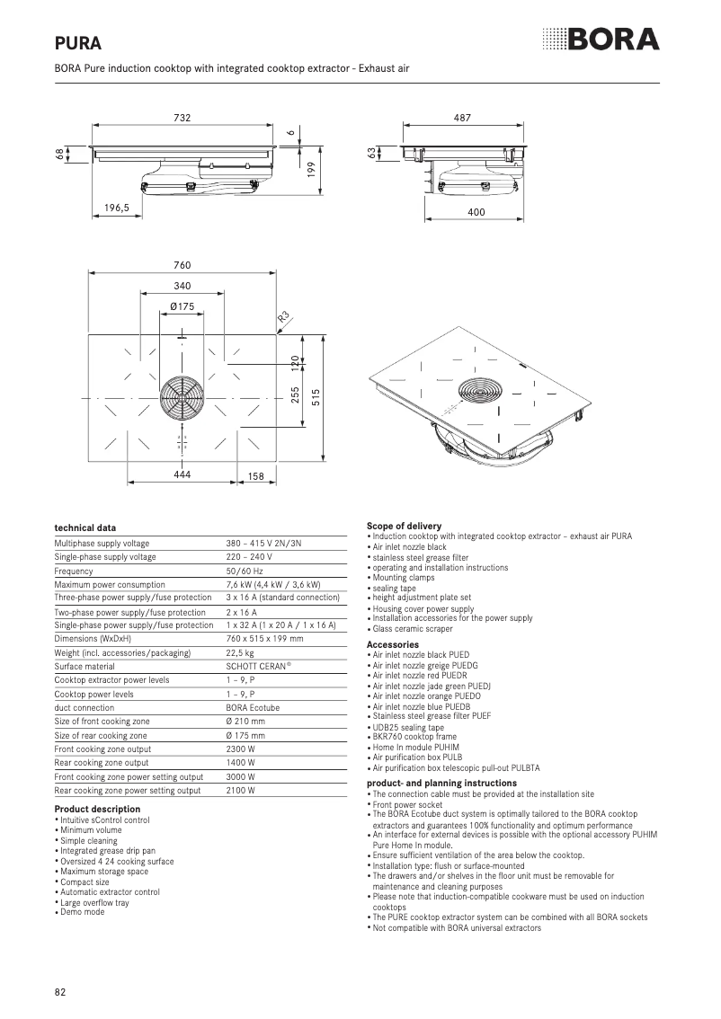 Image de la première page du manuel de l'appareil Pure