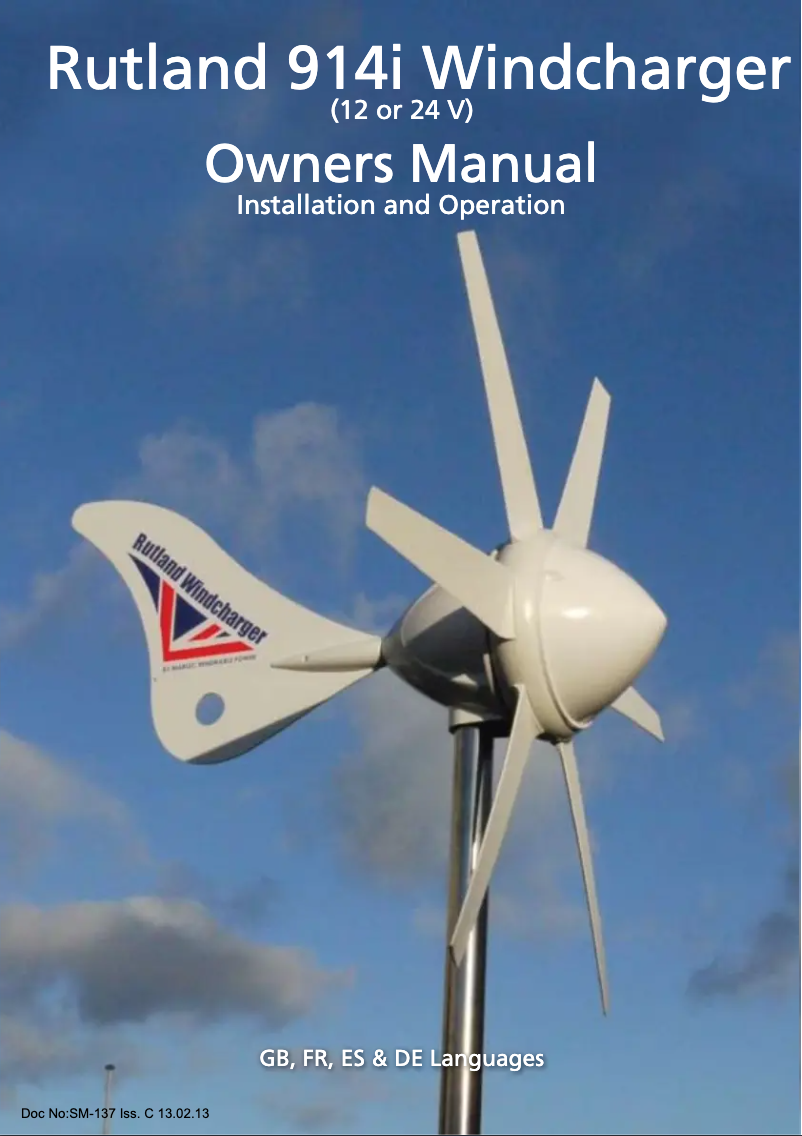 Image de la première page du manuel de l'appareil WG 914i