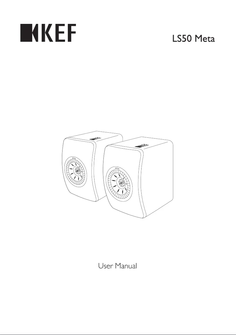 Page n°1 - Manuel utilisateur KEF LS50