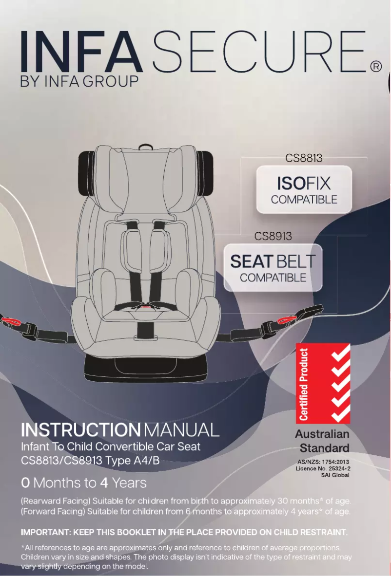 Página 1 del manual Manual de usuario InfaSecure Momentum Go