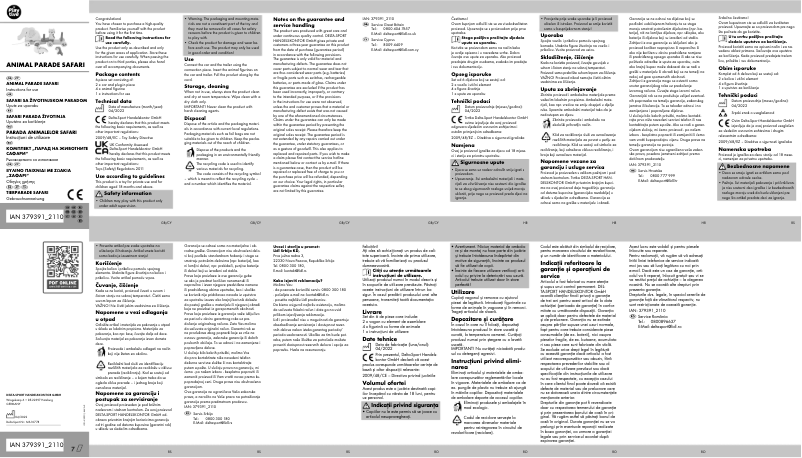 Imagen de la primera página del manual del dispositivo IAN 379391