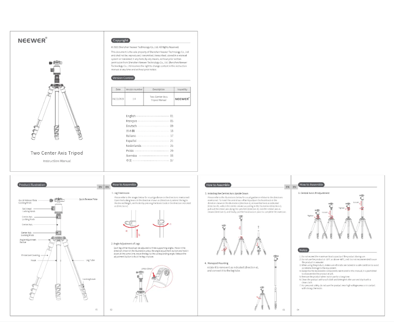 Image de la première page du manuel de l'appareil TP77
