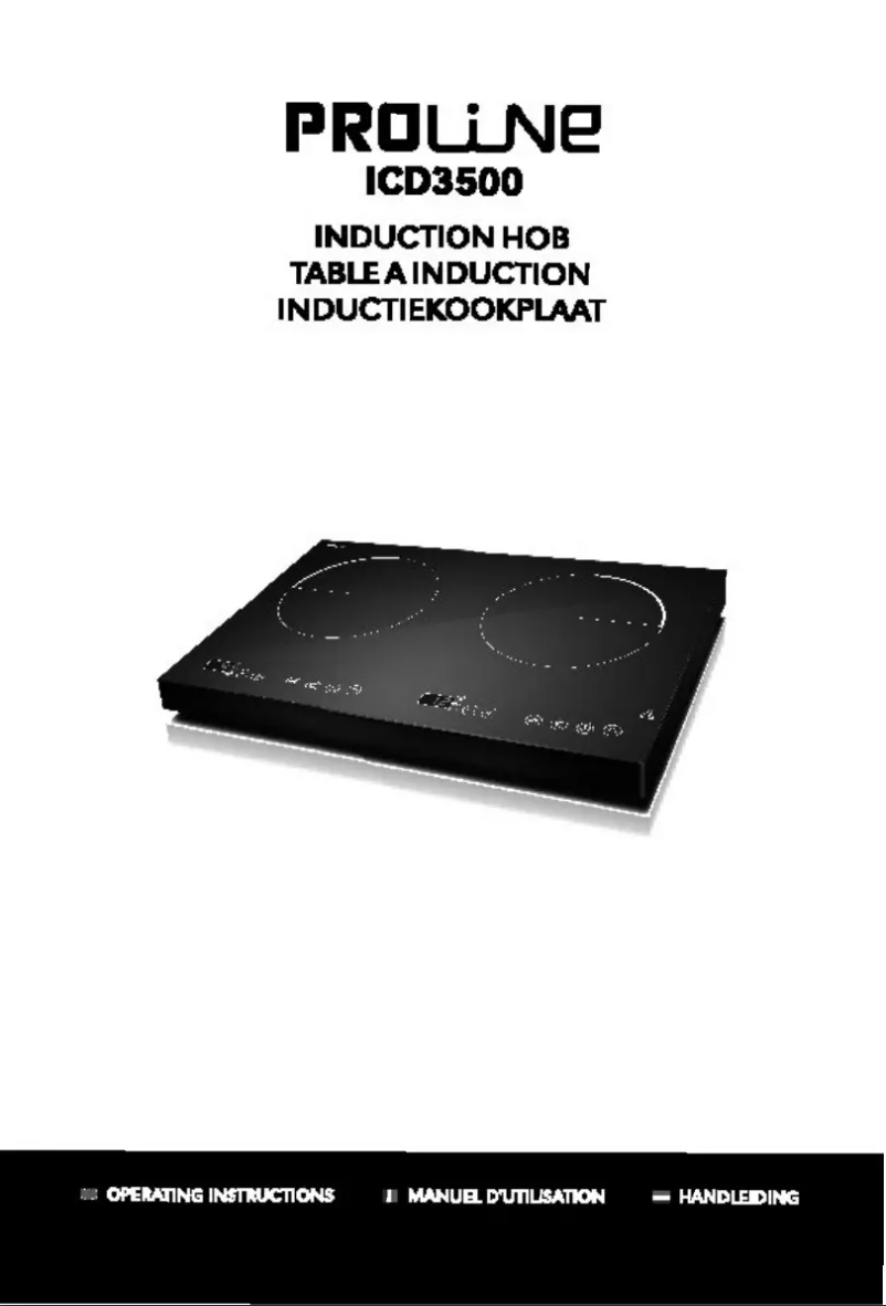 Page n°1 - Manuel utilisateur Proline ICD3500
