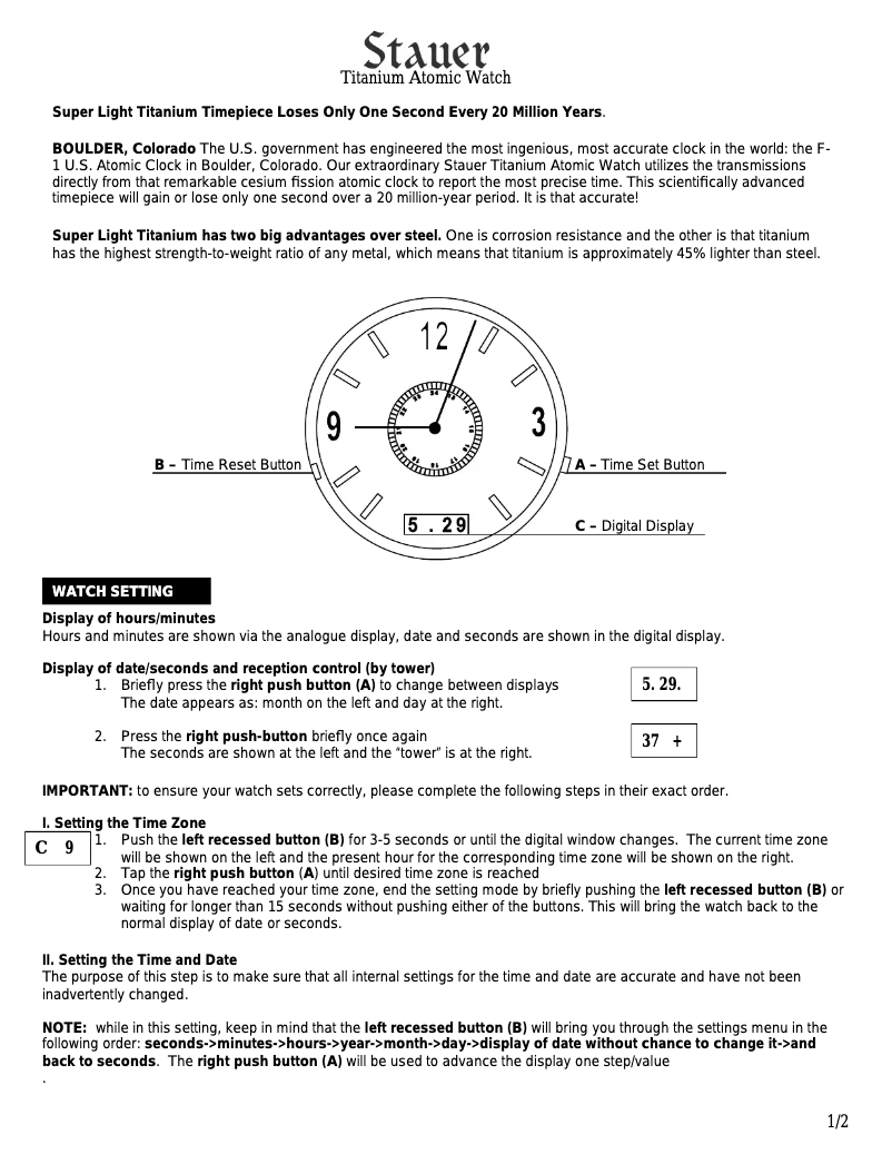 Image de la première page du manuel de l'appareil 17468