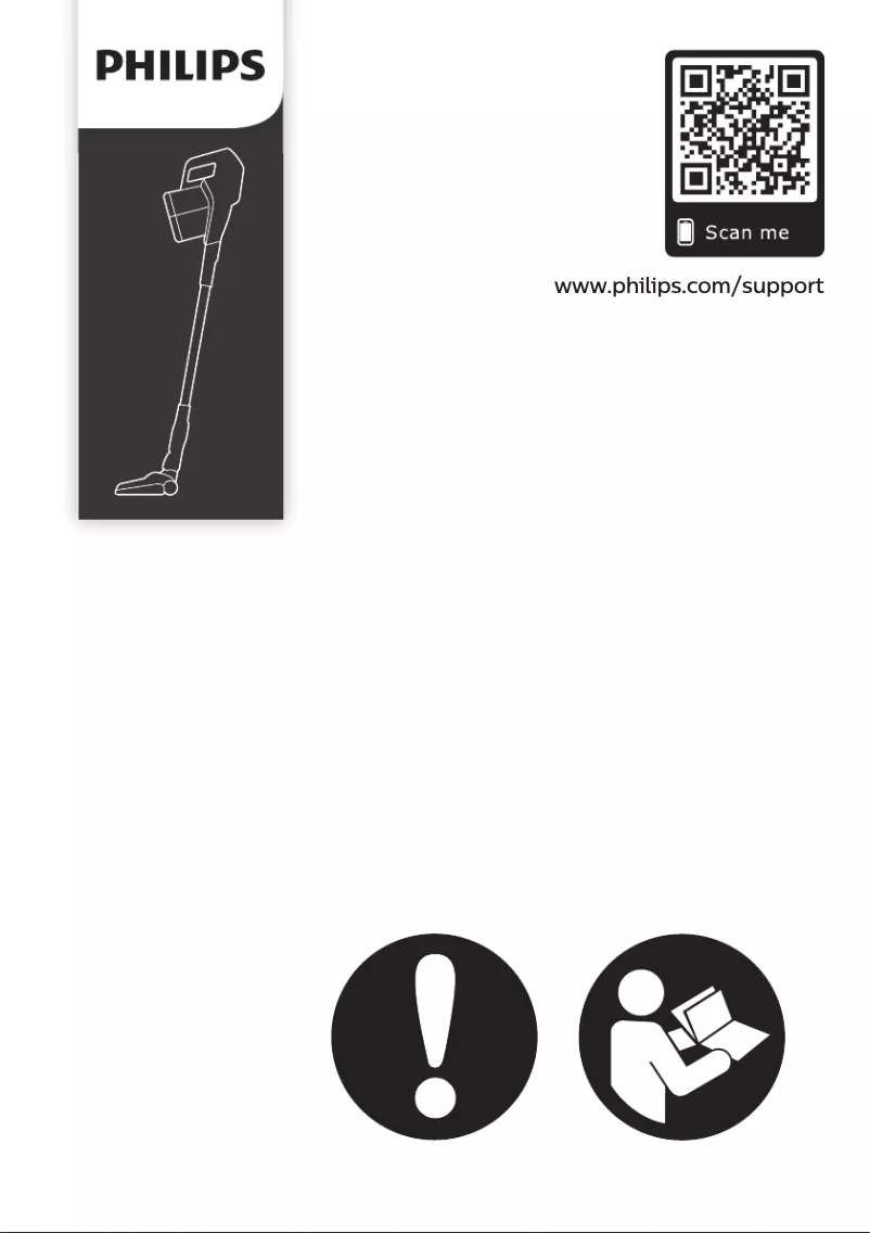 Page n°1 - Manuel utilisateur Philips SpeedPro Aqua FC6728