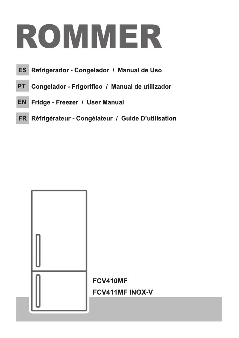 Page n°1 - Manuel utilisateur Rommer FCV 410 MF