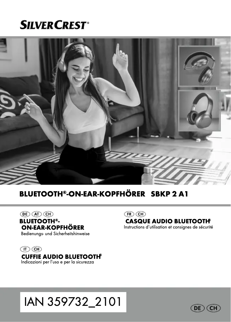 Page 1 de la notice Manuel utilisateur SilverCrest SBKP 2 A1