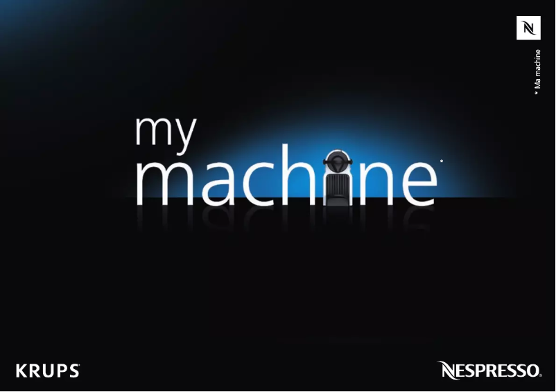 Page 1 de la notice Manuel utilisateur Krups Nespresso Inissia XN1011