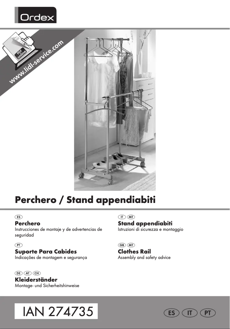 Page 1 of the manual User Manual Ordex HG01023