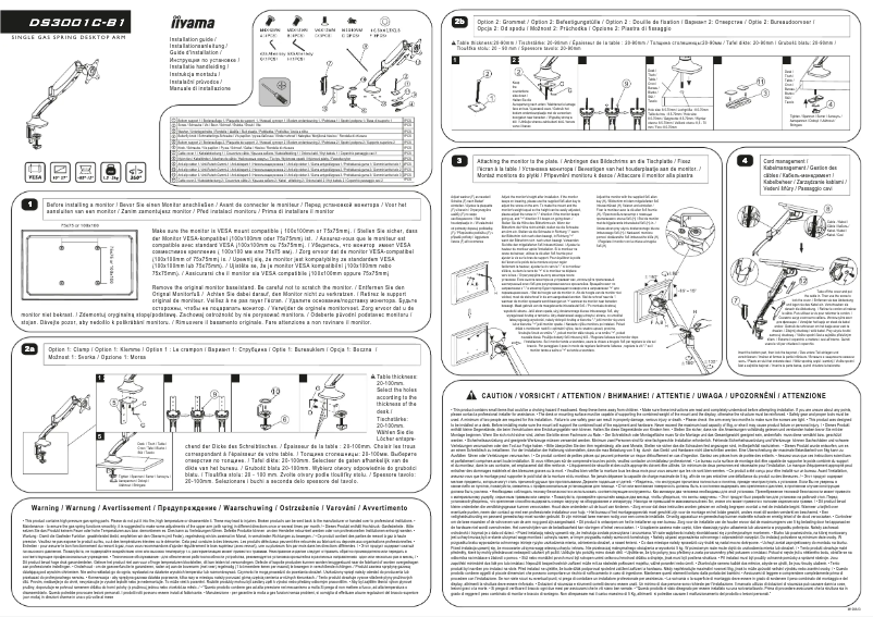 Página 1 del manual Manual de usuario Iiyama DS3001C-B1