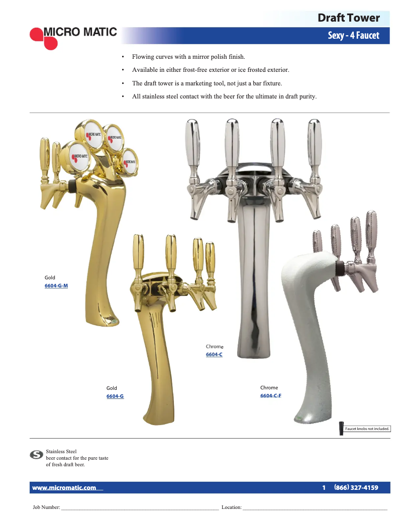 Page 1 de la notice Manuel utilisateur Micro Matic 6604-M