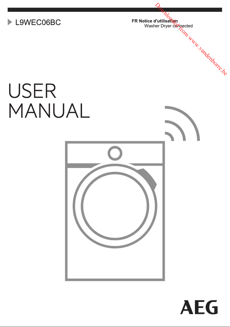 Image de la première page du manuel de l'appareil L9WEC06BC