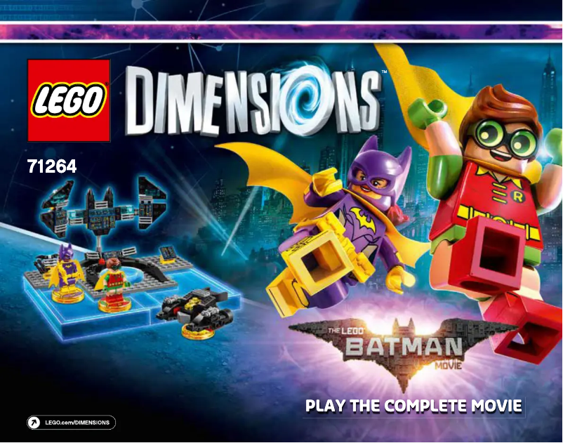 Page n°1 - Manuel utilisateur Lego Dimensions 71264