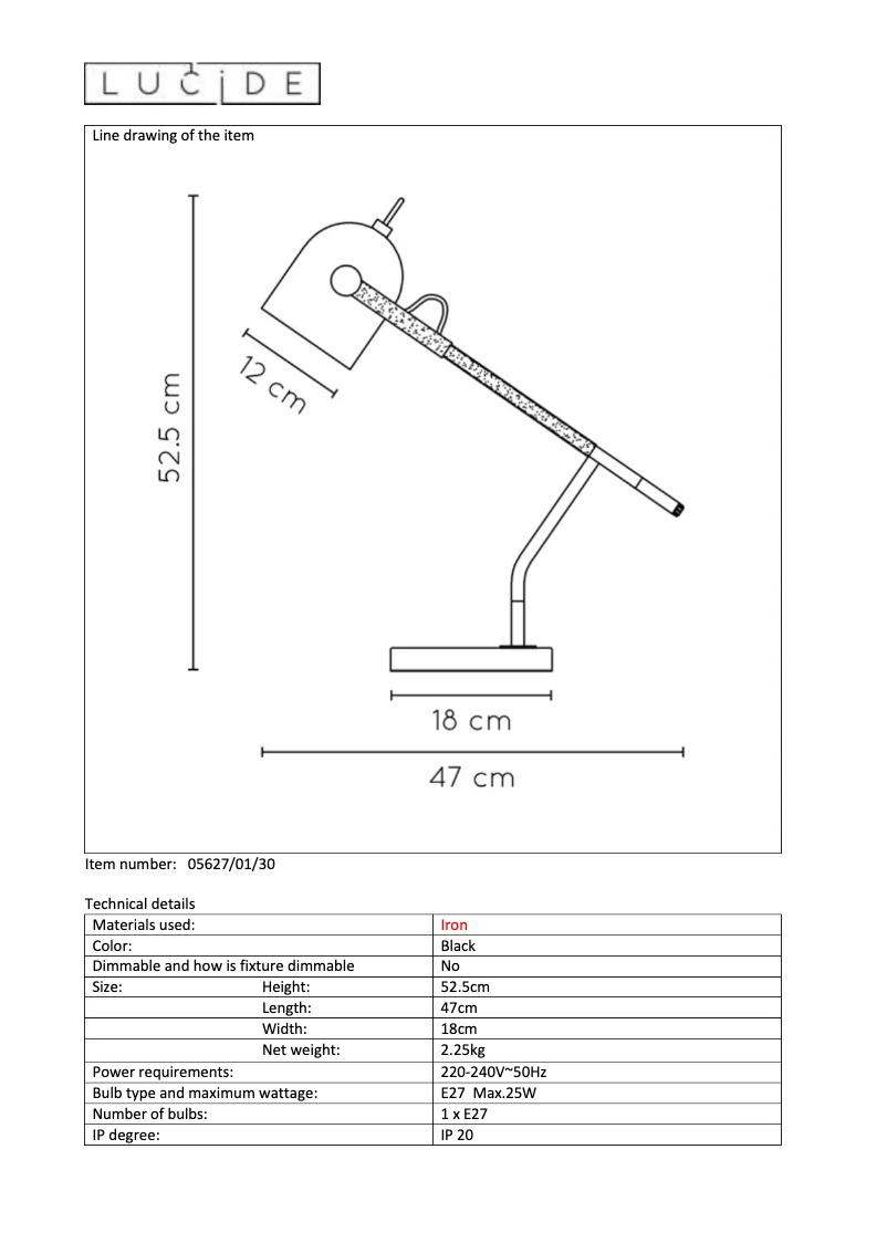 Imagen de la primera página del manual del dispositivo Waylon
