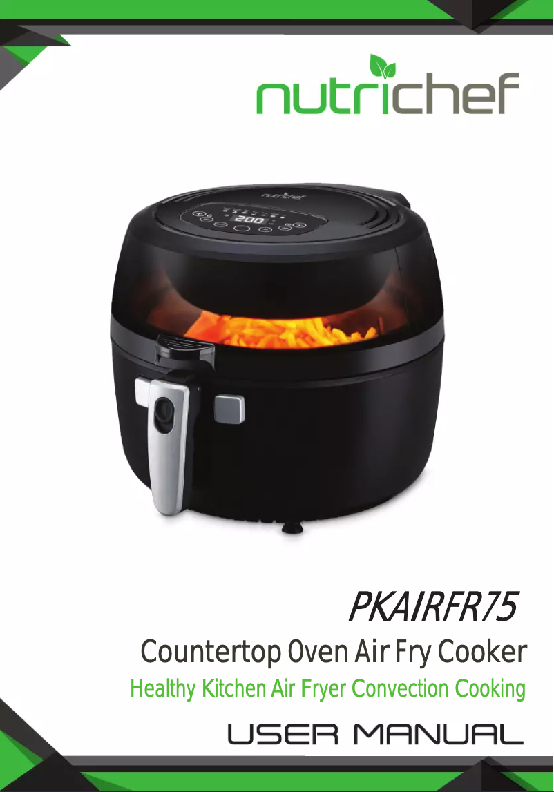 Página 1 del manual Manual de usuario Nutrichef PKAIRFR75
